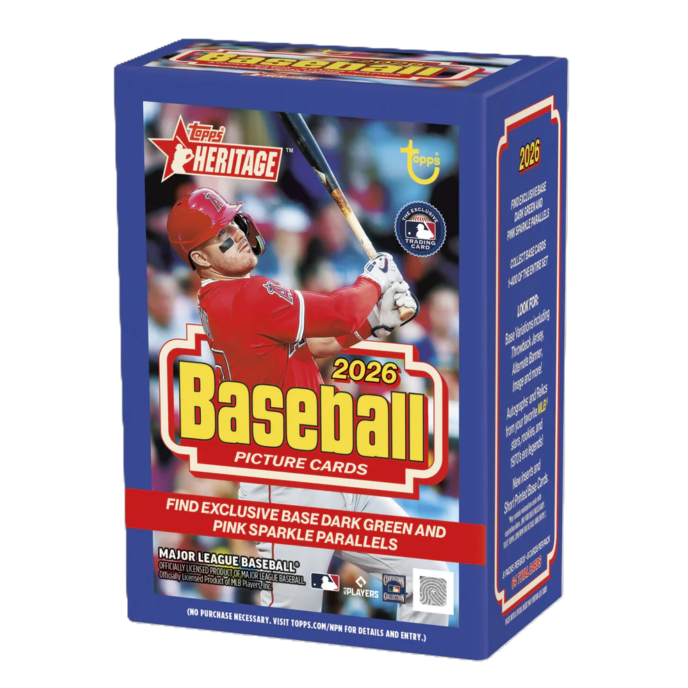 2026 Topps Heritage Baseball Blaster Box by Weram