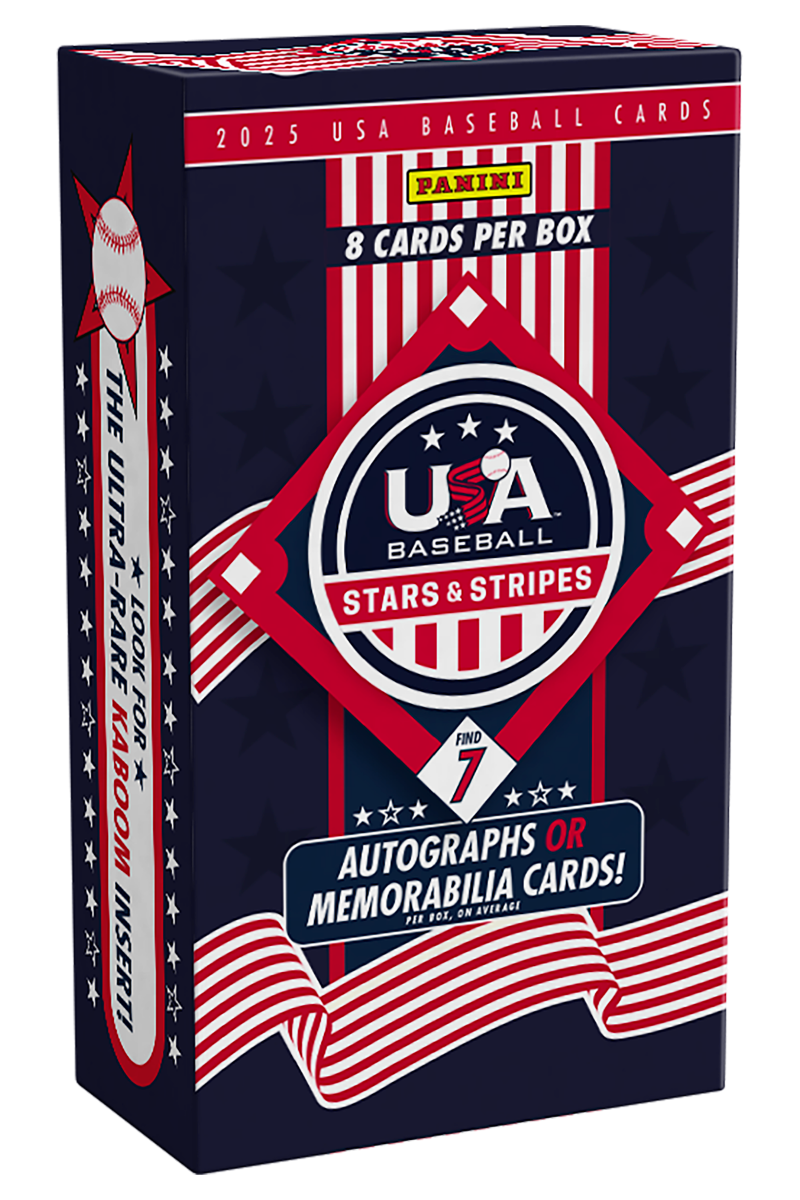2025 Panini USA Stars & Stripes Baseball Hobby Box by Weram