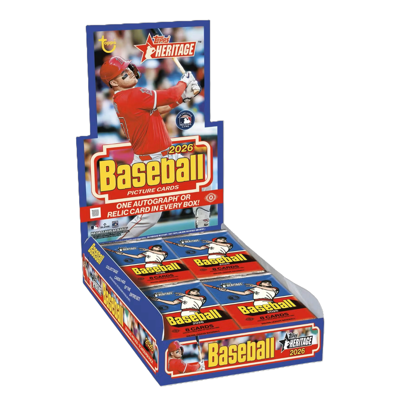2026 Topps Heritage Baseball Hobby Box by Weram