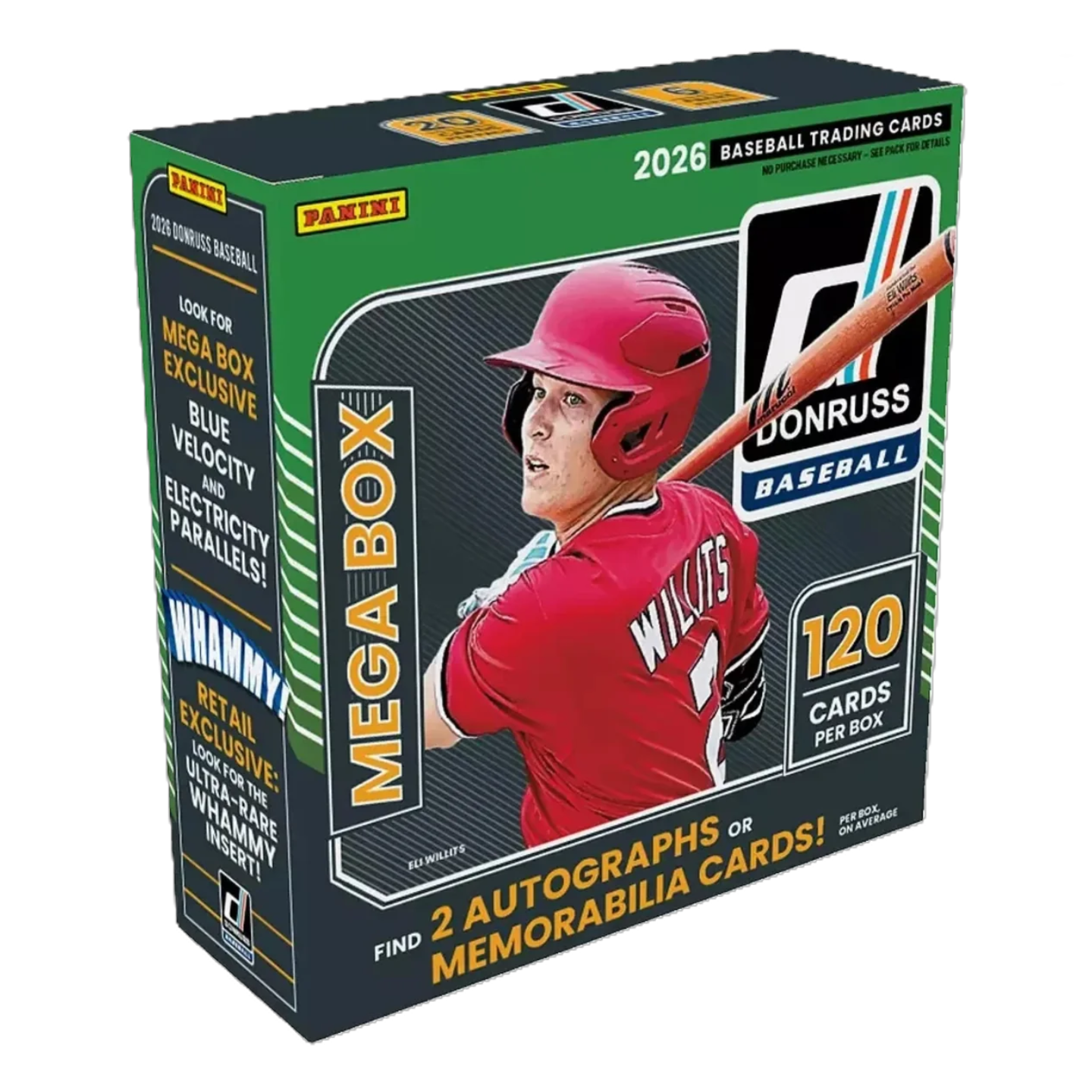2026 Panini Donruss Baseball Mega Box by Weram