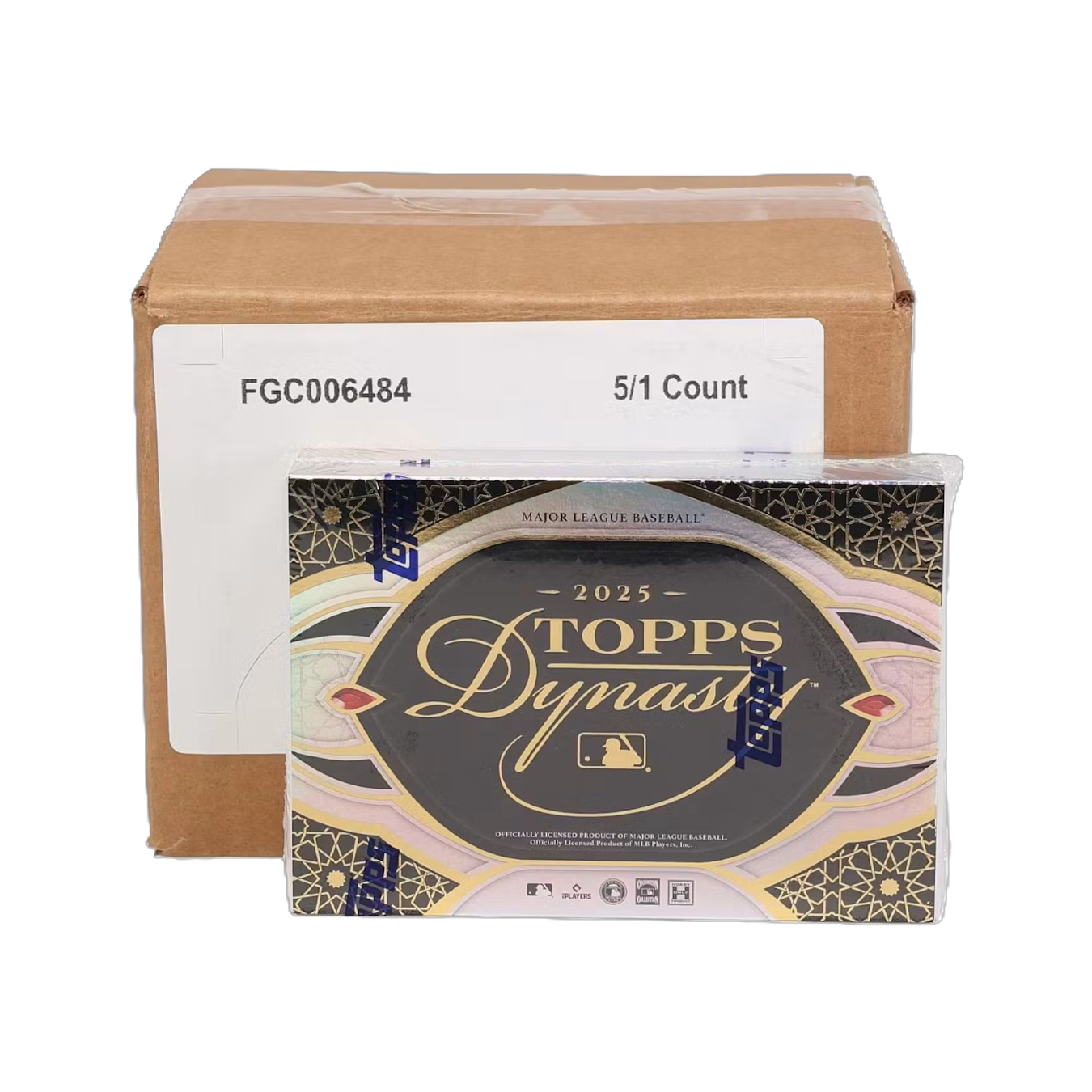 2025 Topps Dynasty Baseball Hobby 5-Box Case by Weram