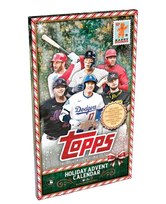 2025 Topps Holiday Baseball Advent Calendar by Weram